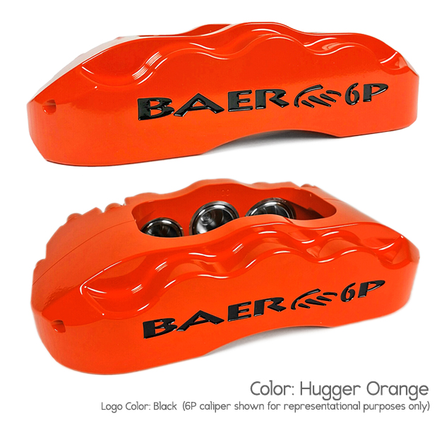 12" Rear SS4 Brake System with Park Brake - Hugger Orange